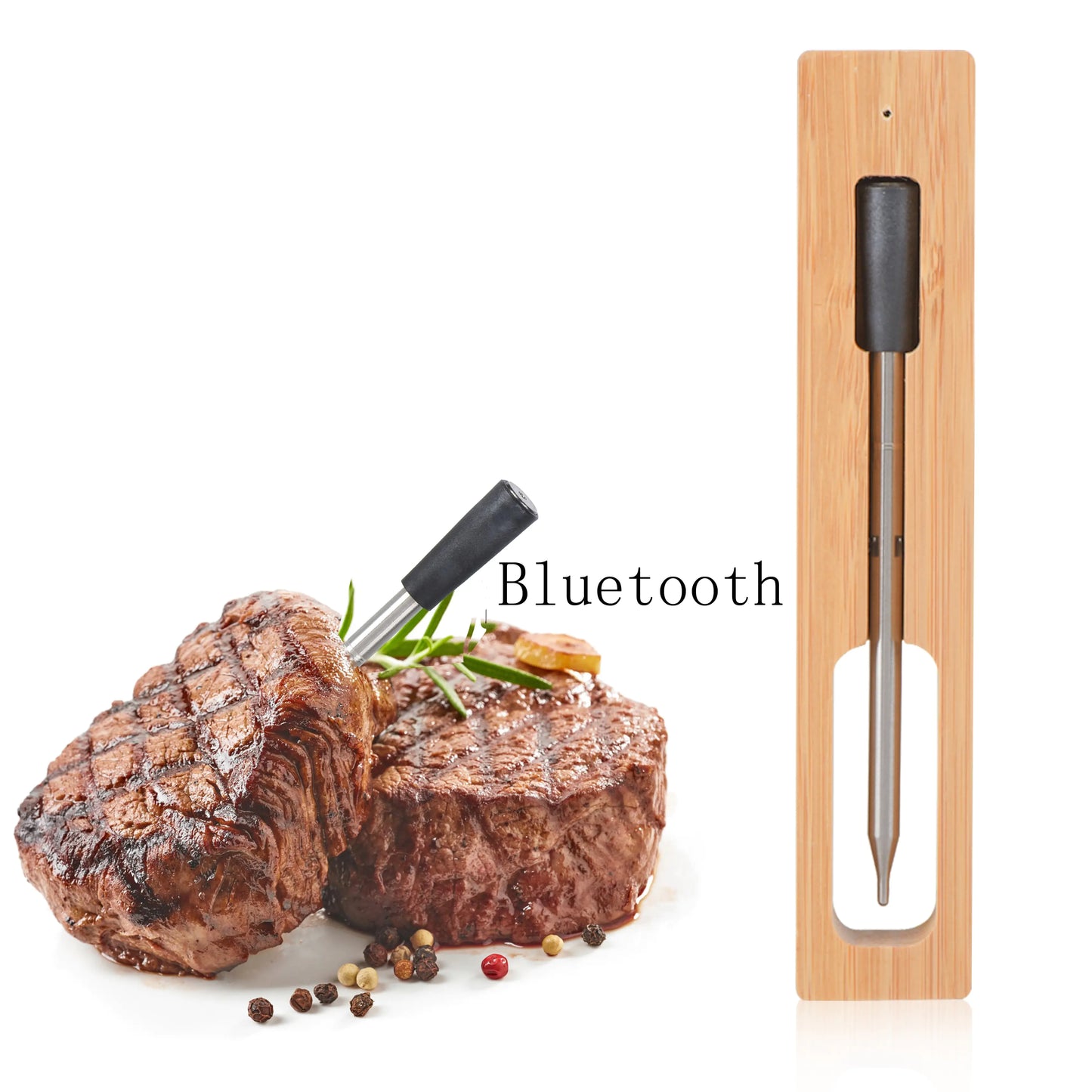 Meat-O-Cast  Single Probe Bluetooth Thermometer